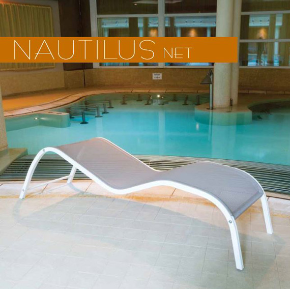 Lettino Nautilus Net - Collezione Forme