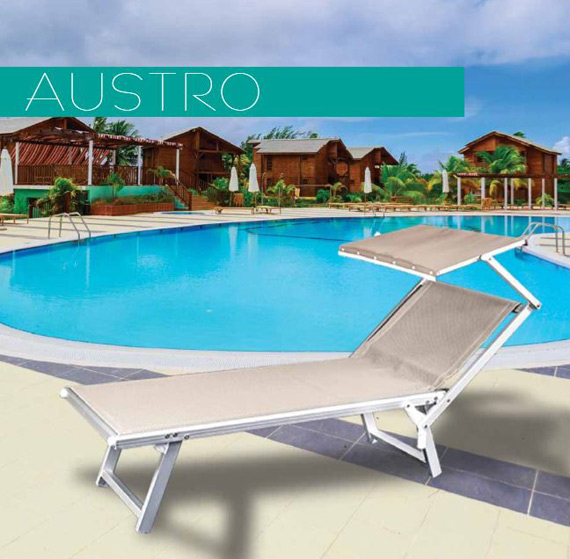 Lettino Austro - Collezione Mare