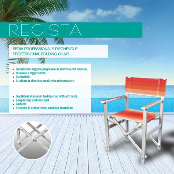 Sedia Regista - Collezione Mare